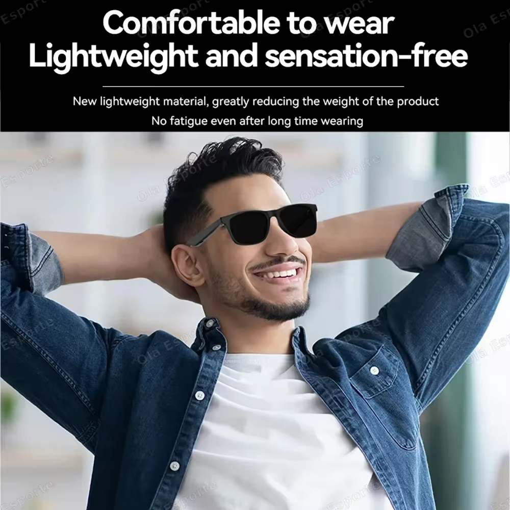 Lenovo AI 8K Smart Camera Glasses Remote Control Touch - Image 3