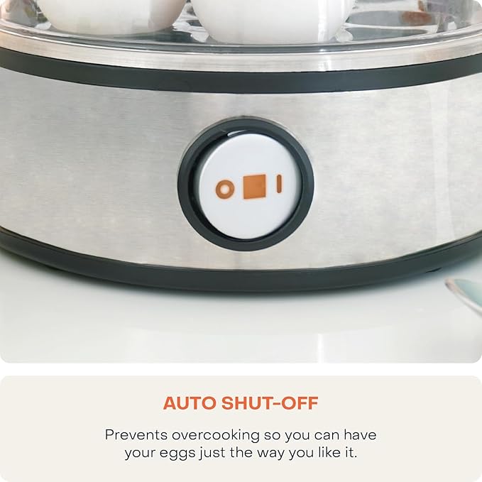 7 Egg Capacity Electric Egg Cooker for Boiled Eggs - Image 4